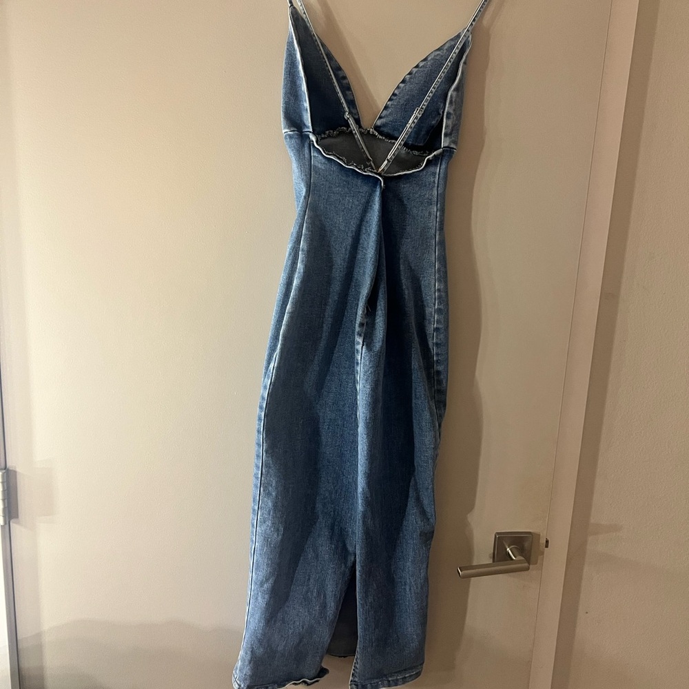 Hourglass Denim Dress
